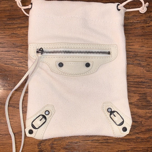 Like New Balenciaga Draw String Pouch - Rare! - Picture 3 of 11